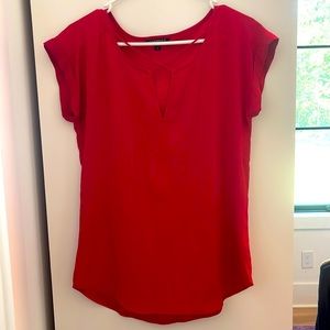 Express red blouse size small